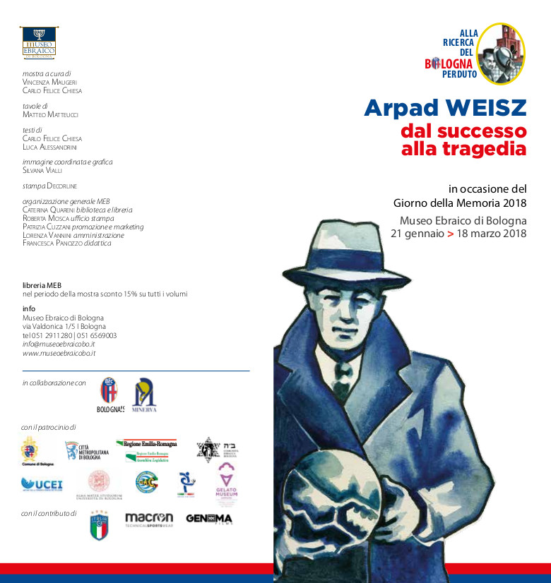Arpad Weisz depli1 mostra 2018