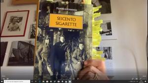 #laculturanonsiferma - Schegge di letteratura - puntata 14 - "Seicento sigarette" di Federico Ciordinik